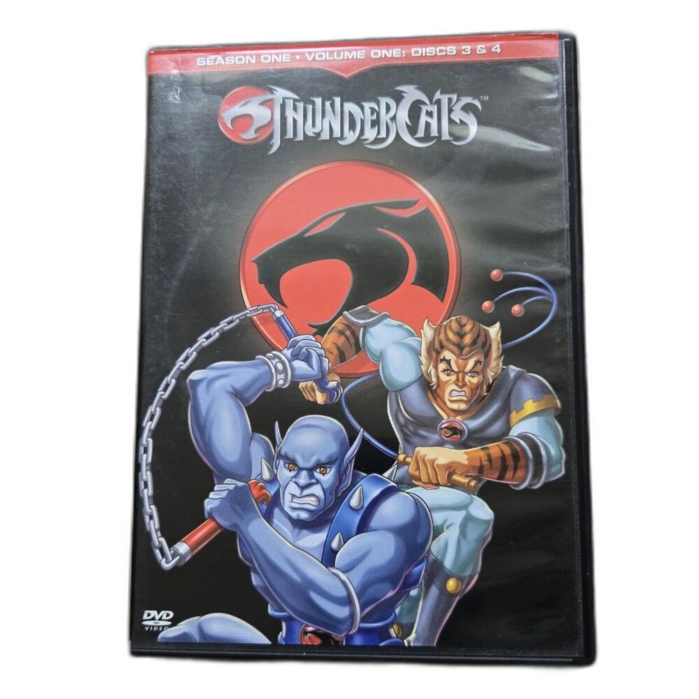 ThunderCats Season 1 Vol 1 DVD Discs 3 & 4 2-Disc 1980s Cartoon